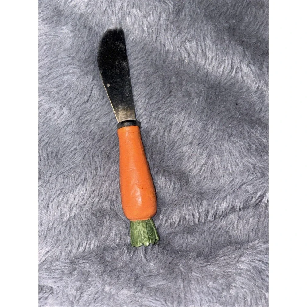 Vegetable Handle Cheese Sauce Spreaders Charcuterie Board Knives Set Of 3